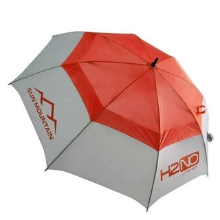 Sun Mountain H2NO 30SPF parasol golfowy 68", czerwono/szary