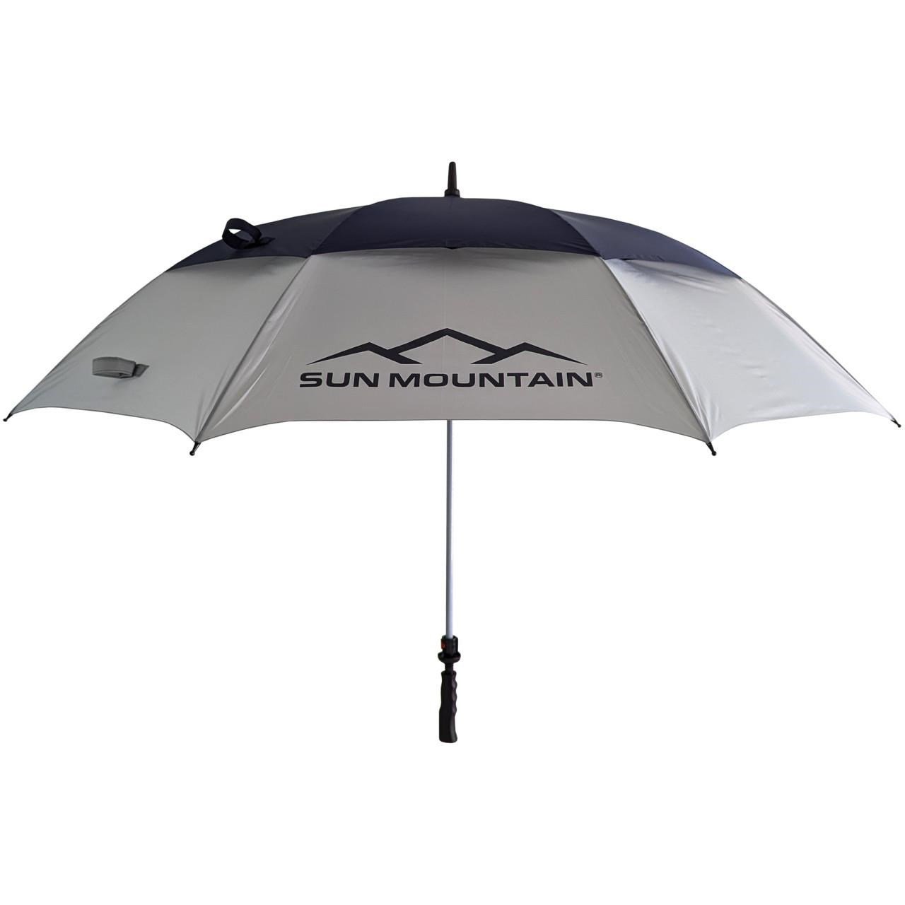 Sun Mountain H2NO 30SPF parasol golfowy 68", granatowo/szary