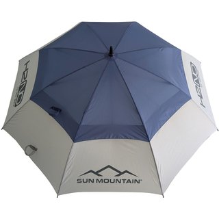 Sun Mountain H2NO 30SPF parasol golfowy 68", niebiesko/szary