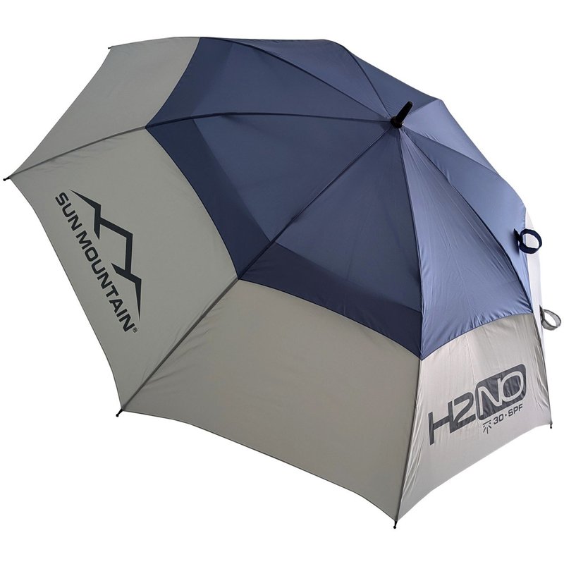 Sun Mountain H2NO 30SPF parasol golfowy 68", niebiesko/szary