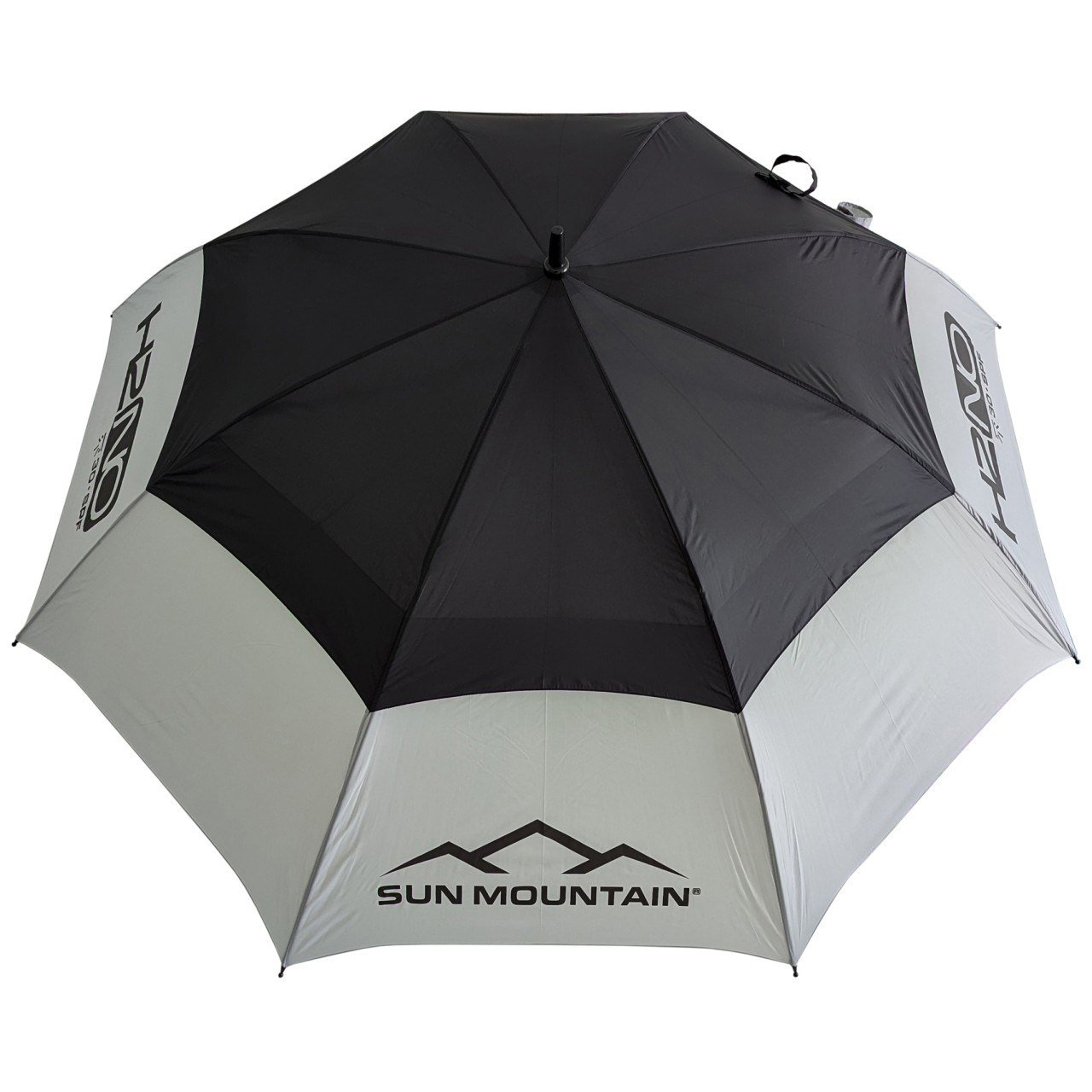 Sun Mountain H2NO 30SPF parasol golfowy 68", czarno/szary