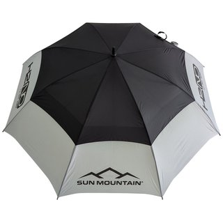 Sun Mountain H2NO 30SPF parasol golfowy 68", czarno/szary