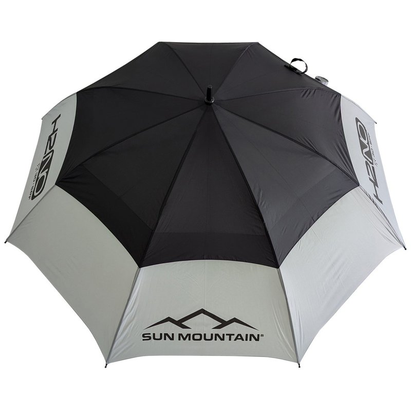 Sun Mountain H2NO 30SPF parasol golfowy 68", czarno/szary