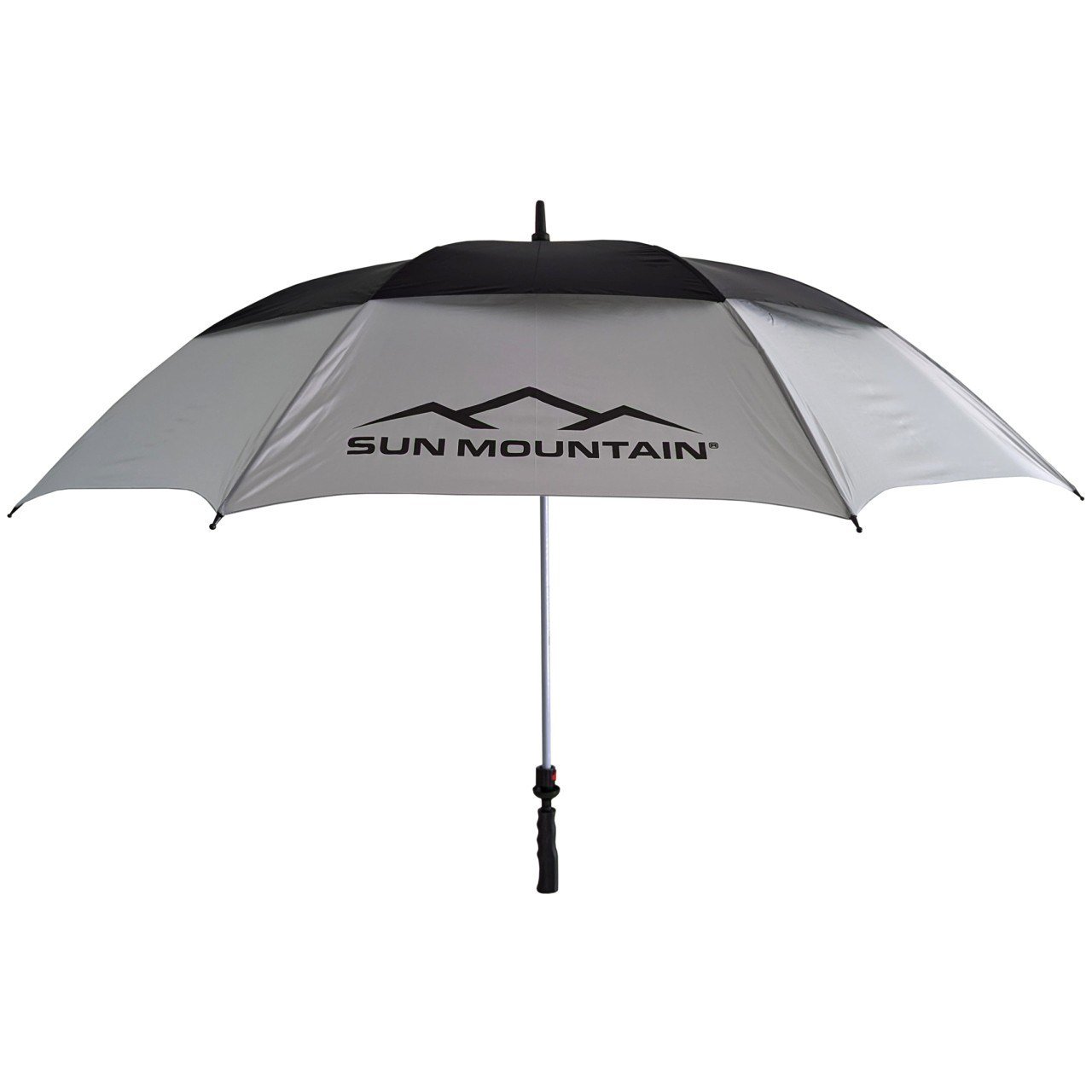 Sun Mountain H2NO 30SPF parasol golfowy 68", czarno/szary