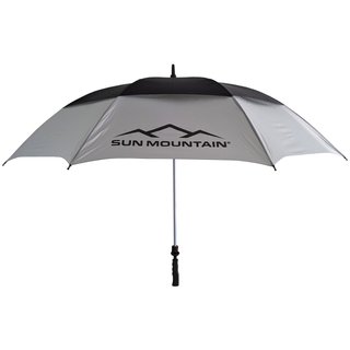 Sun Mountain H2NO 30SPF parasol golfowy 68", czarno/szary