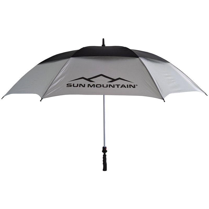 Sun Mountain H2NO 30SPF parasol golfowy 68", czarno/szary