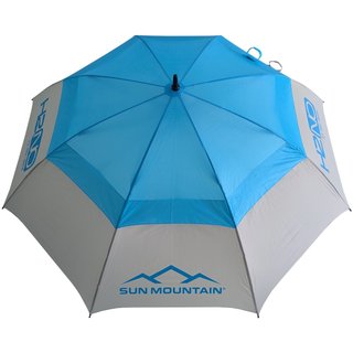 Sun Mountain H2NO 30SPF parasol golfowy 68", niebiesko/szary