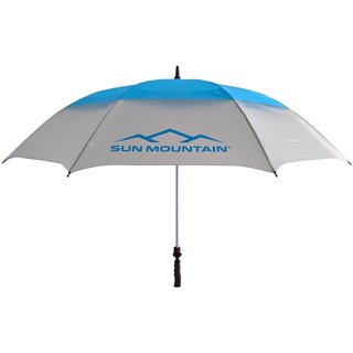 Sun Mountain H2NO 30SPF parasol golfowy 68", niebiesko/szary