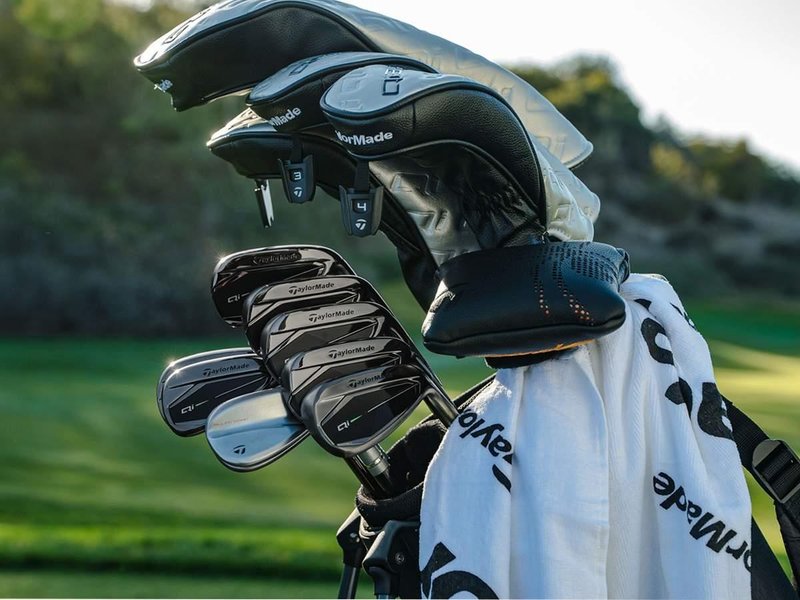 TaylorMade Qi Gunmetal Edition irony męskie, grafit