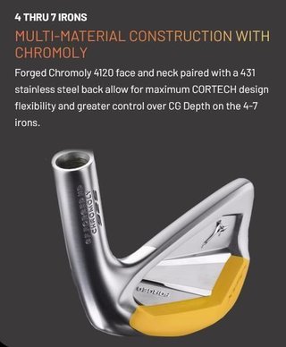 Mizuno JPX 925 Forged Black irony męskie, stal
