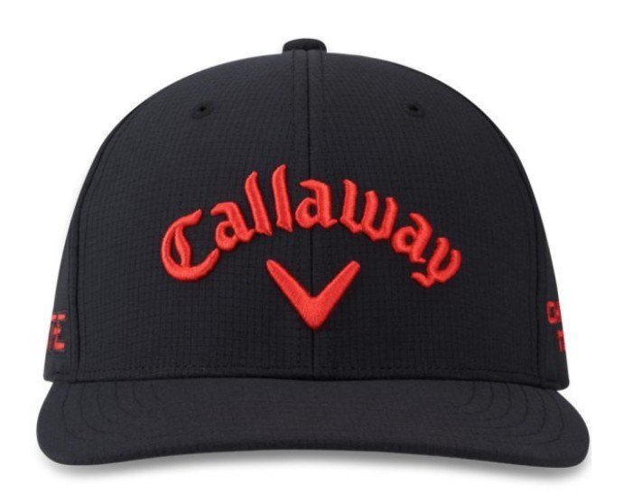 Callaway Tour Authentic Performance Pro męska czapka z daszkiem,czarno/czerwona