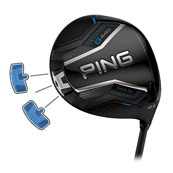 Ping G440 MAX HL męski driver
