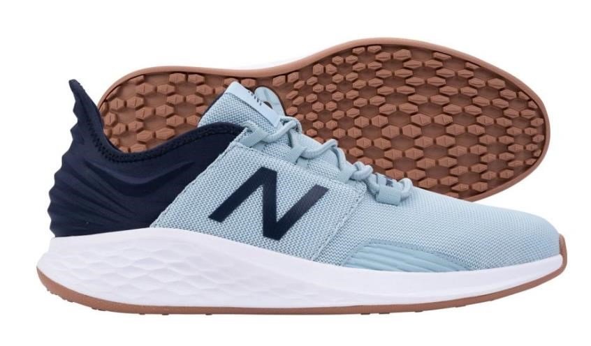 New Balance Fresh Foam ROAV męskie buty golfowe, szaro/niebieski
