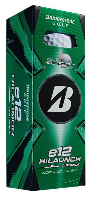Bridgestone e12 HiLaunch MindSet piłki golfowe
