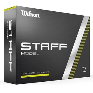 Wilson Staff Model piłki golfowe, żółte