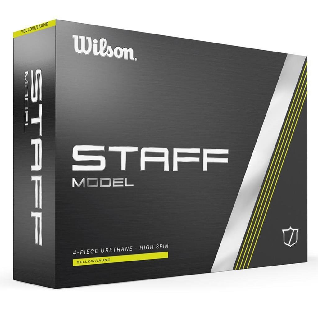 Wilson Staff Model piłki golfowe, żółte