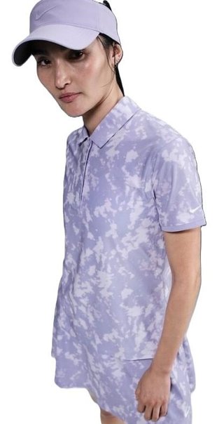 Nike Dri-FIT Victory damskie polo, fioletowe