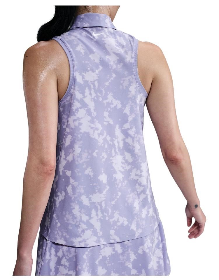 Nike Dri-FIT Victory damskie polo, fioletowe