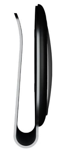 Pitchfix czarny klips na daszek z magnesem + marker