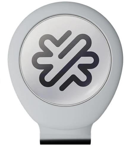 Pitchfix biały klips na daszek z magnesem + marker