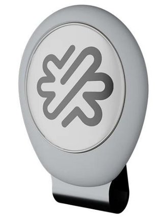 Pitchfix biały klips na daszek z magnesem + marker