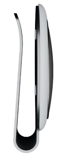 Pitchfix biały klips na daszek z magnesem + marker