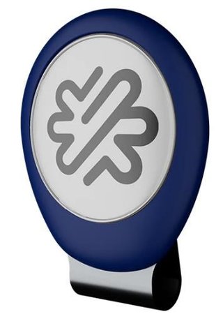 Pitchfix granatowy klips na daszek z magnesem + marker