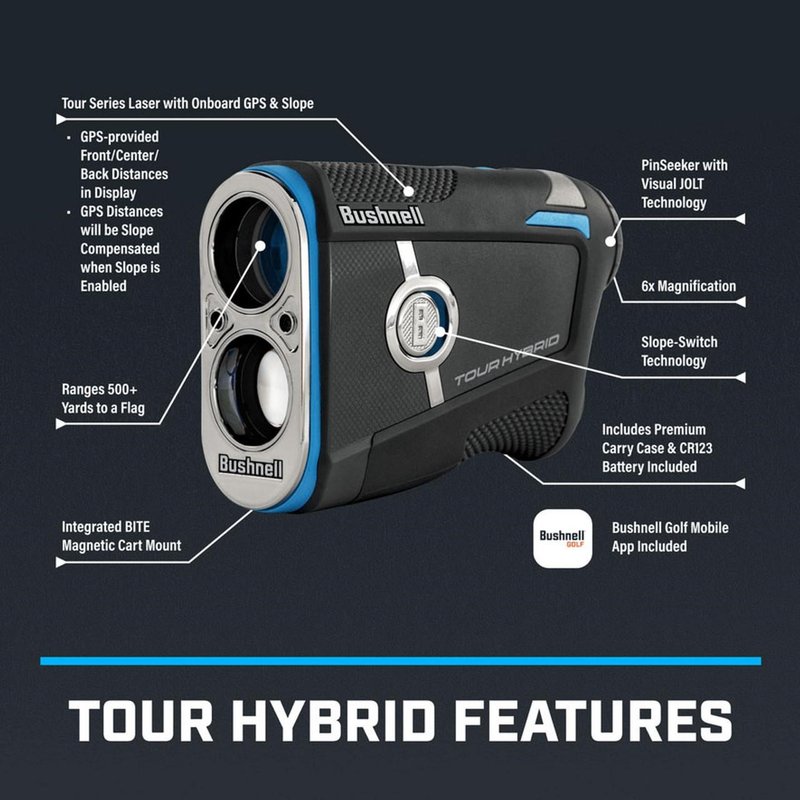 Bushnell Tour Hybrid dalmierz laserowy