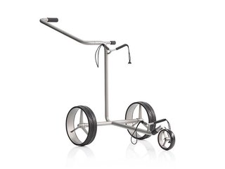 JuStar Silver 3-Wheeled wózek golfowy + GRATIS torba transportowa