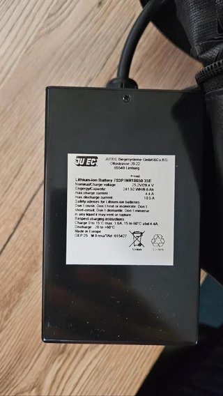 JuCad Powerpack 2.0 Akumulator zapasowy, Magnetic Plug