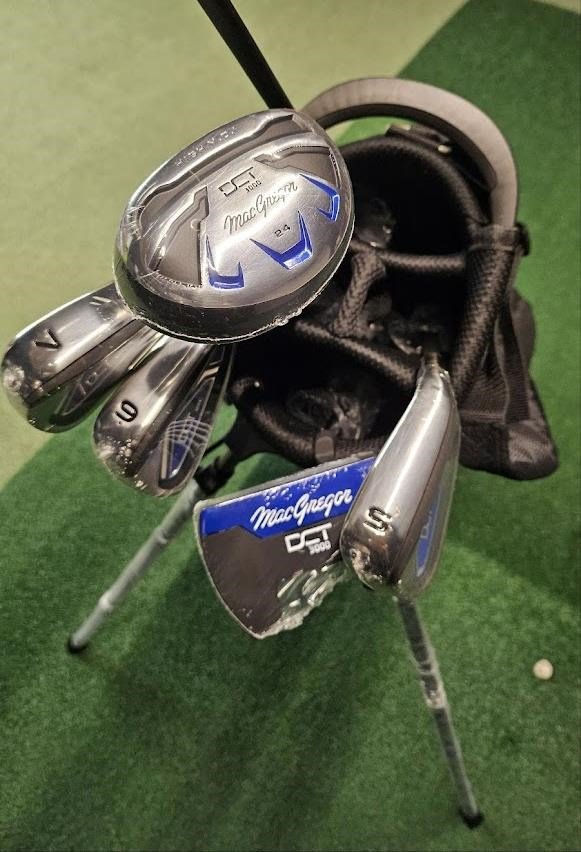 MacGregor DCT3000 męski półzestaw golfowy, grafit, +1"