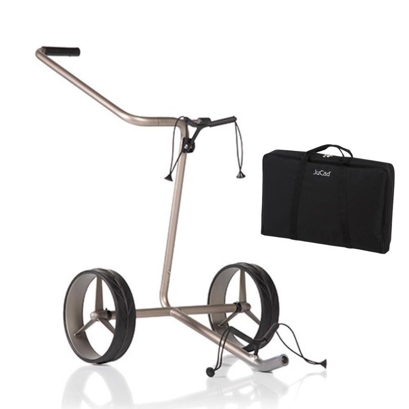 JuCad Edition S 2-wheeled wózek golfowy + torba