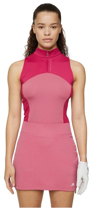 J.Lindeberg Tiana Sleeveless damskie polo, rose wine
