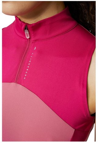 J.Lindeberg Tiana Sleeveless damskie polo, rose wine