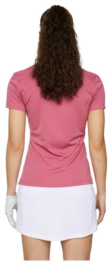 J.Lindeberg Tour Tech damskie polo, rose wine