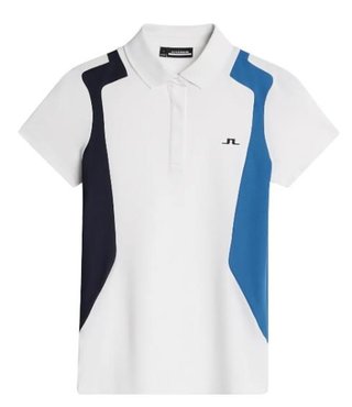 J.Lindeberg Bea damskie polo, białe