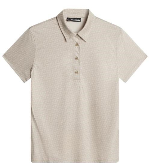 J.Lindeberg Caitlyn damskie polo, shadow bridge khaki
