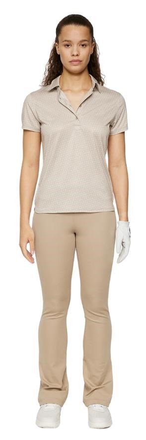 J.Lindeberg Caitlyn damskie polo, shadow bridge khaki