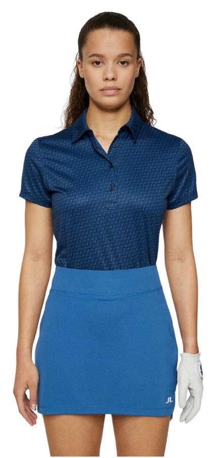 J.Lindeberg Caitlyn damskie polo, shadow bridge navy