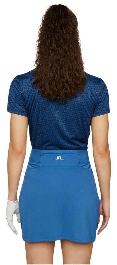 J.Lindeberg Caitlyn damskie polo, shadow bridge navy