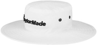 TaylorMade Metal Eyelit Bucket Hat męski kapelusz, biały