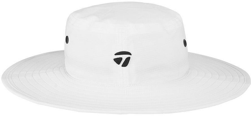 TaylorMade Metal Eyelit Bucket Hat męski kapelusz, biały