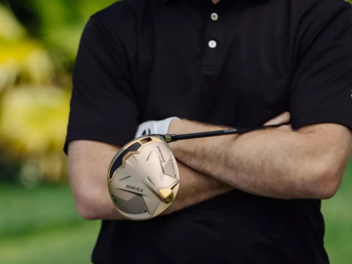 Limited Edition - TaylorMade Qi35 Max Gold męski driver