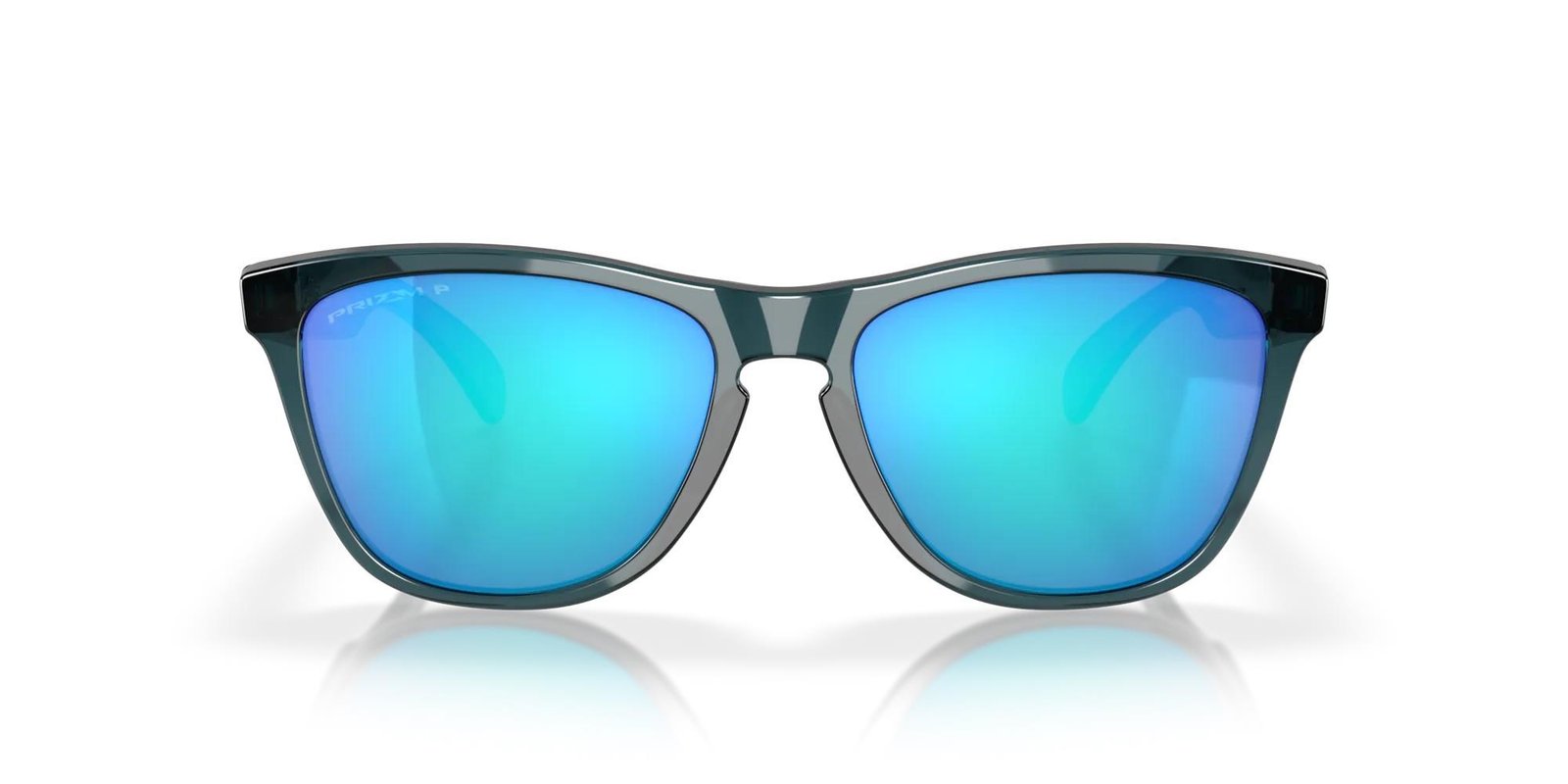 Oakley Frogskins okulary przeciwsłoneczne, Prizm Sapphire Polarized Lenses/Crystal Black