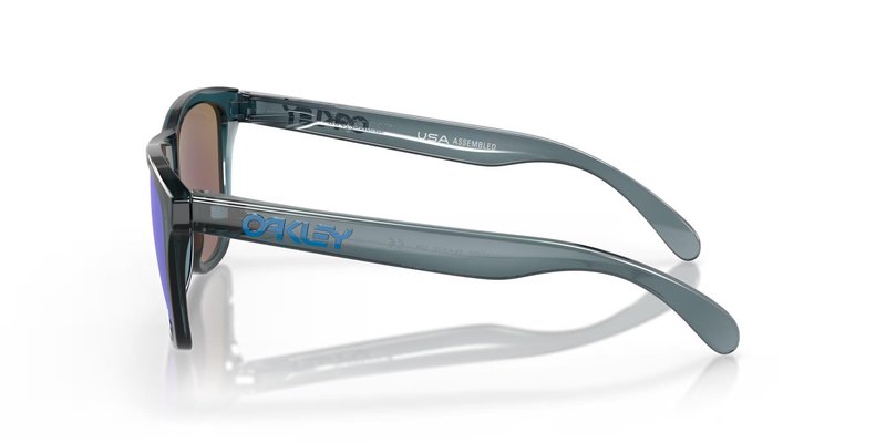 Oakley Frogskins okulary przeciwsłoneczne, Prizm Sapphire Polarized Lenses/Crystal Black