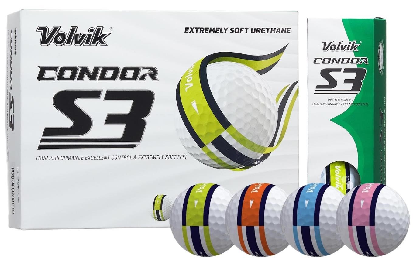 Volvik Condor S3 piłki golfowe