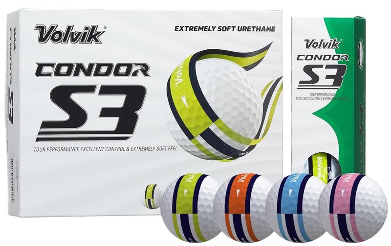 Volvik Condor S3 piłki golfowe