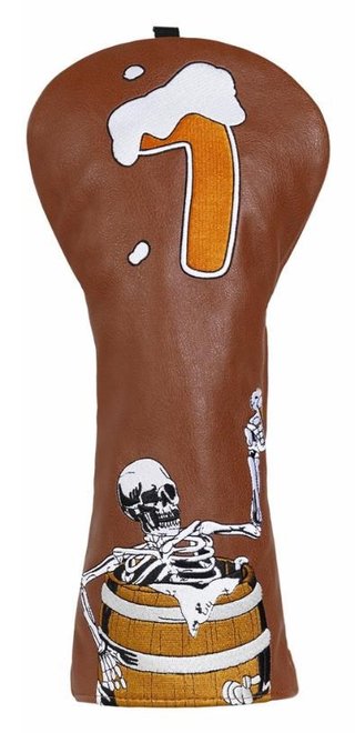 Brown Beer Driver headcover