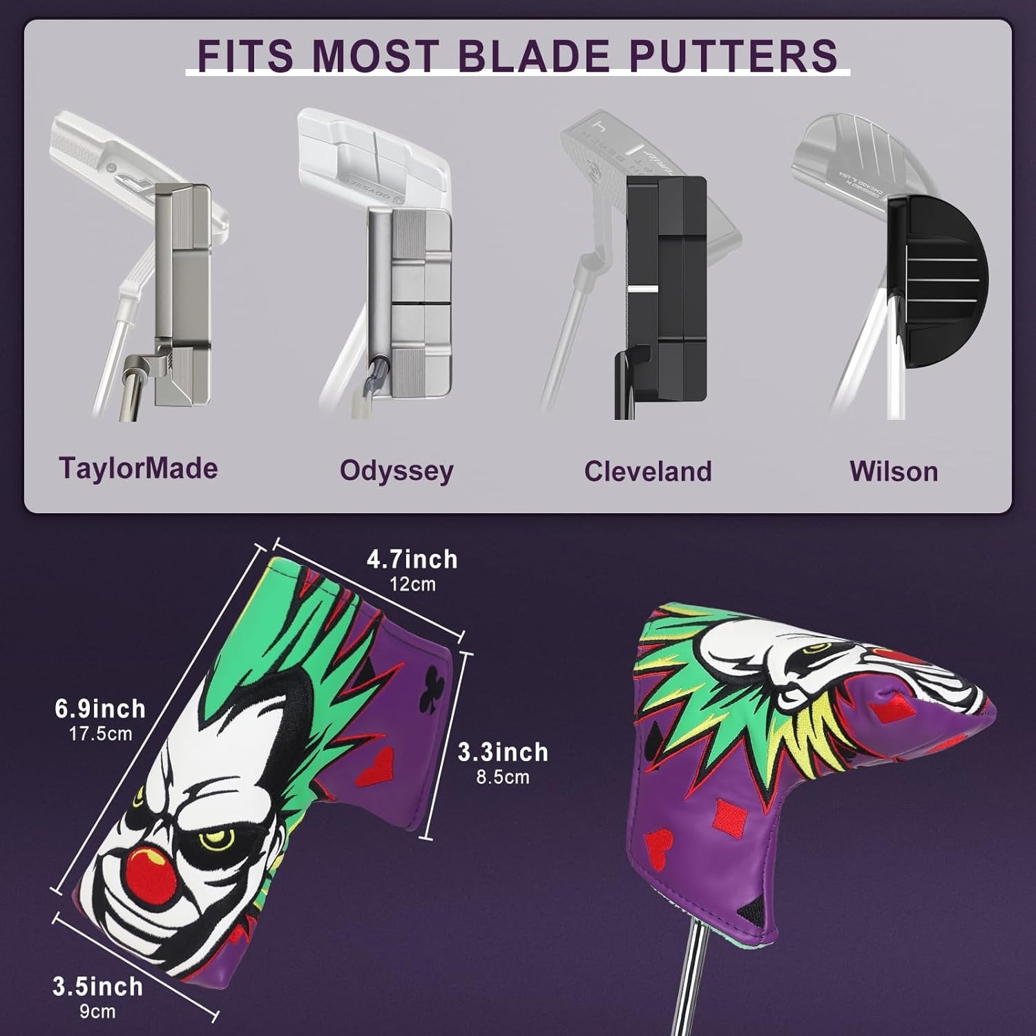Joker Putter headcover