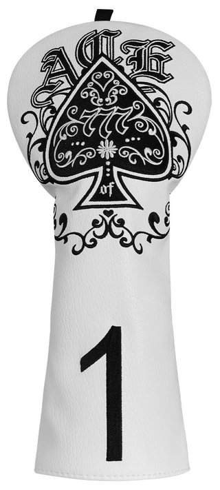 White Ace Driver headcover